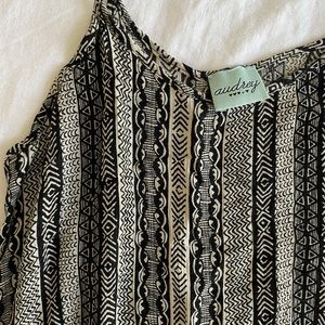 Boho tank flowy dress // swim cover up